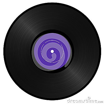 Vinyl record Stock Photo