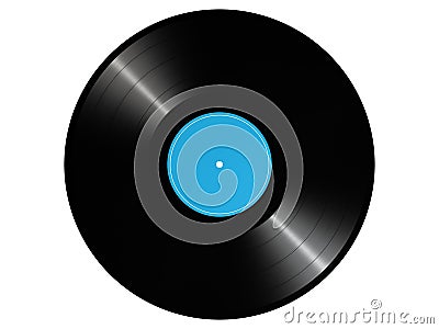 Vinyl record Stock Photo