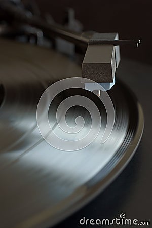 Vinyl Record Stock Photo