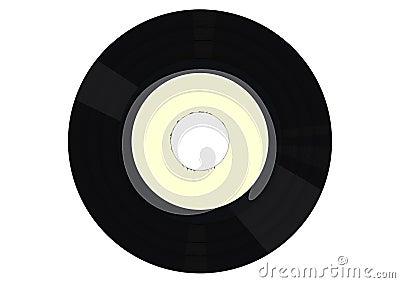 Vinyl single Vector Illustration