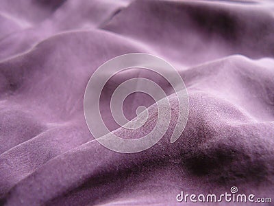 Violet dunnes by textile Stock Photo