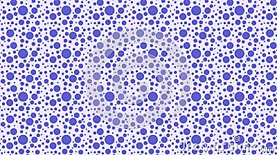 Violet Seamless Scattered Dots Pattern Stock Photo