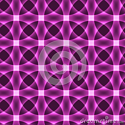 Violet transparent circles - semaless background Vector Illustration