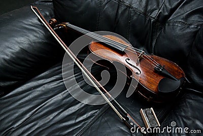 Violin Stock Photo