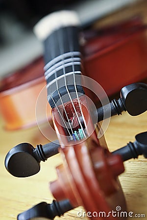 Violin Stock Photo