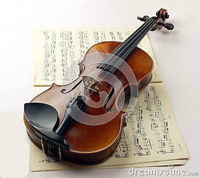 Violin Stock Photo