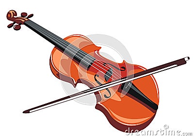 Violin Vector Illustration