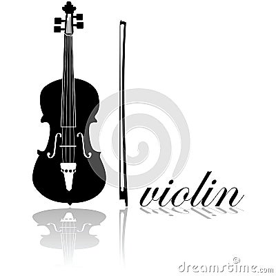 Violin icon Vector Illustration