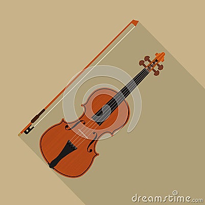 Violin Vector Illustration