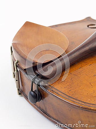 Violin parts Stock Photo