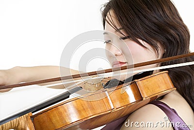 Violinist 5 Stock Photo