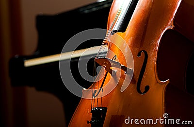 Violoncello Stock Photo