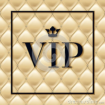 VIP abstract light color quilted background. Vector Illustration