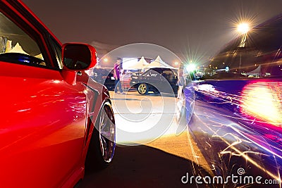 VIP Car Thailand car show meeting Editorial Stock Photo