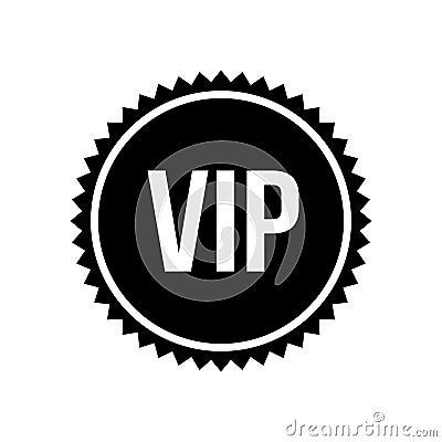 Vip icon vector. Very important person illustration sign. club symbol or logo. Vector Illustration