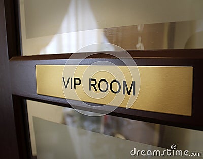 VIP room Stock Photo