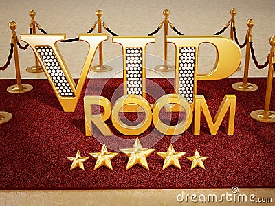 VIP room Stock Photo