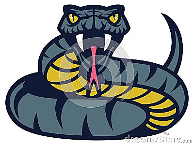 Viper snake Vector Illustration