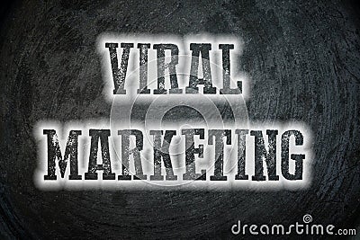 Viral Marketing Concept Stock Photo