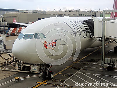 Virgin Atlantic Airbus A330 Editorial Stock Photo