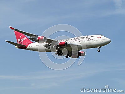 Virgin Atlantic Airlines Editorial Stock Photo
