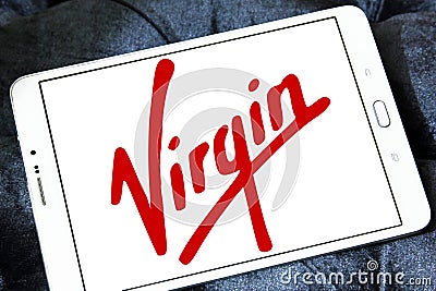 Virgin company logo Editorial Stock Photo