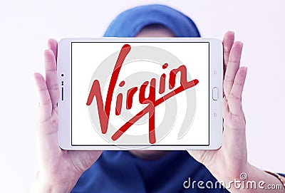 Virgin company logo Editorial Stock Photo