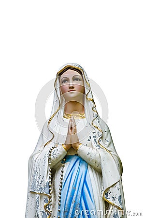 Virgin Mary Stock Photo