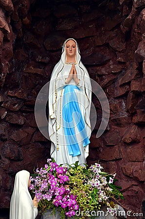 Virgin Mary Stock Photo