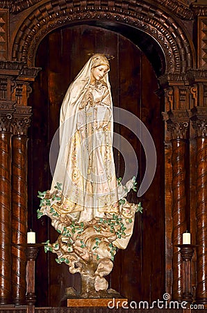 Virgin Mary Stock Photo