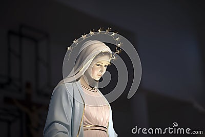 VIRGIN MARY Editorial Stock Photo