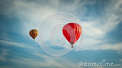 Virgin media balloon Editorial Stock Photo