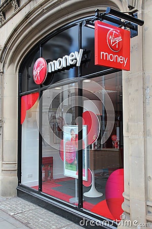 Virgin Money Editorial Stock Photo