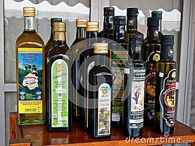 Virgin Olive Oil Editorial Stock Photo