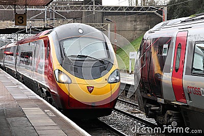 Virgin Trains Editorial Stock Photo