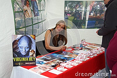 Virginia Hey Editorial Stock Photo