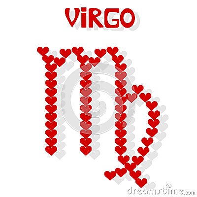 Virgo Cartoon Illustration