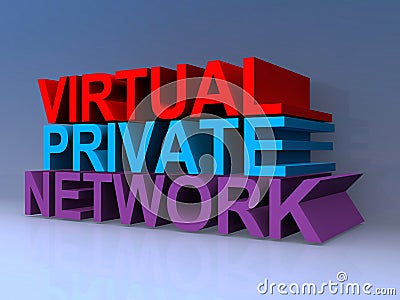 Virtual private network Stock Photo