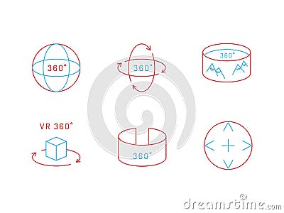 Virtual reality icon Vector Illustration