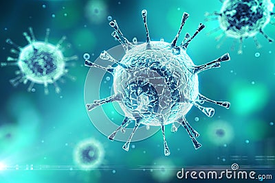 Virus Stock Photo