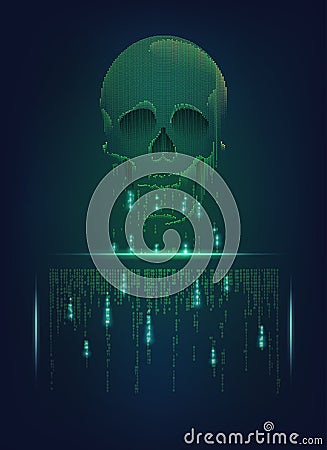 Virus attack Vector Illustration