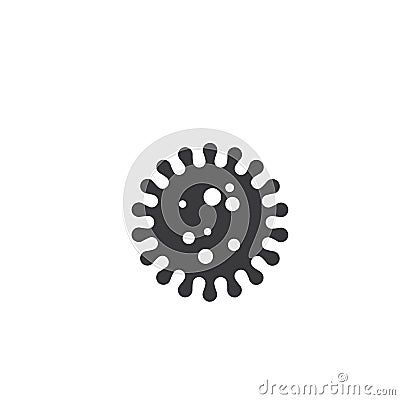 virus and bacteria icon vector illustration design Vector Illustration