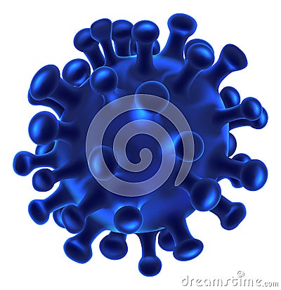 Virus cell Vector Illustration