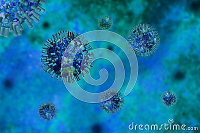 Virus Stock Photo