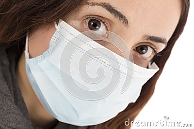 Virus mask Stock Photo