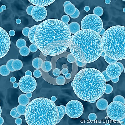 Virus seamless generated hires texture Stock Photo