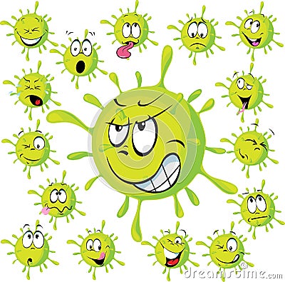 Virus - vector illustration Vector Illustration