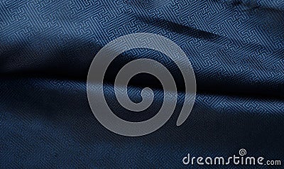Viscose cloth with shining pattern Stock Photo