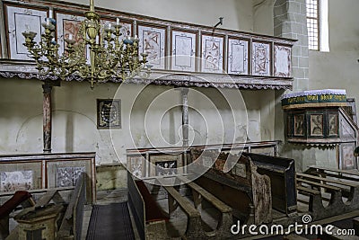 Viscri, romania, europe, fortified church Editorial Stock Photo