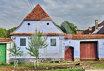 Viscri village Stock Photo